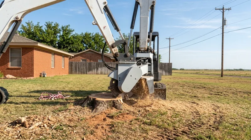 Stump Grinding Lubbock